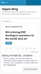 Mobile Screenshot of hippieblog.wordpress.com