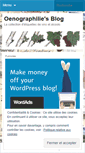 Mobile Screenshot of oenographilie.wordpress.com