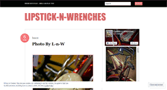 Desktop Screenshot of lipstickandwrenches.wordpress.com