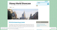 Desktop Screenshot of disneyworldshowcase.wordpress.com