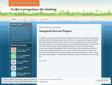 Tablet Screenshot of gobio.wordpress.com