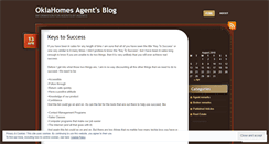 Desktop Screenshot of oklahomesagent.wordpress.com