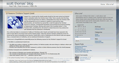 Desktop Screenshot of pastorscottthomas.wordpress.com