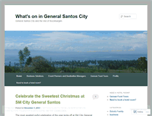 Tablet Screenshot of gensan.wordpress.com