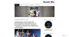 Desktop Screenshot of bootierio.wordpress.com