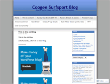 Tablet Screenshot of coogeecomp.wordpress.com