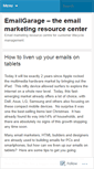 Mobile Screenshot of emailgarage.wordpress.com