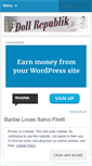 Mobile Screenshot of dollrepublik.wordpress.com