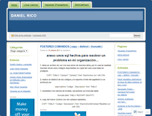 Tablet Screenshot of danielrico.wordpress.com