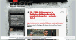 Desktop Screenshot of mundderwahrheit.wordpress.com