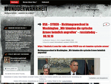 Tablet Screenshot of mundderwahrheit.wordpress.com