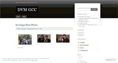 Desktop Screenshot of dvmgcc.wordpress.com