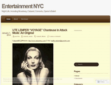 Tablet Screenshot of entertaunmentnyc.wordpress.com