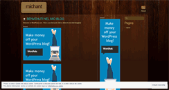 Desktop Screenshot of michant.wordpress.com