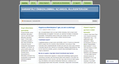 Desktop Screenshot of angolallasinterju.wordpress.com