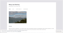 Desktop Screenshot of maryleeshalvoy.wordpress.com
