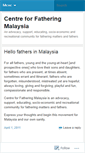 Mobile Screenshot of centreforfathering.wordpress.com