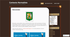 Desktop Screenshot of contextonormalista.wordpress.com