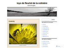 Tablet Screenshot of defleuriot.wordpress.com