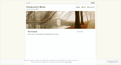 Desktop Screenshot of enerjane.wordpress.com