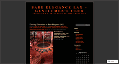 Desktop Screenshot of bareelegance.wordpress.com