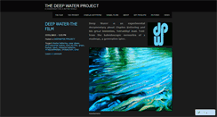 Desktop Screenshot of deepwaterproject.wordpress.com
