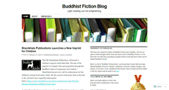 Desktop Screenshot of buddhistfictionblog.wordpress.com