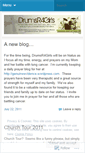 Mobile Screenshot of drumsr4girls.wordpress.com