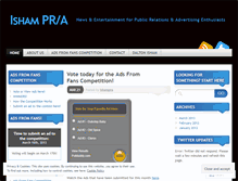 Tablet Screenshot of ishampra.wordpress.com