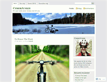Tablet Screenshot of cyberjunkies.wordpress.com