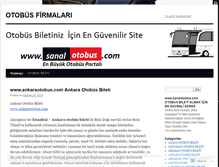 Tablet Screenshot of otobusbiletial.wordpress.com