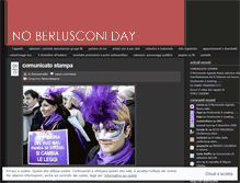 Tablet Screenshot of noberlusconiday.wordpress.com