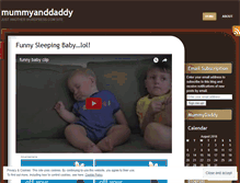Tablet Screenshot of mummyanddaddy.wordpress.com