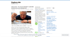 Desktop Screenshot of explorelaboratory.wordpress.com