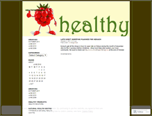 Tablet Screenshot of healthymenenagh.wordpress.com