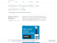 Tablet Screenshot of helenhopcroft.wordpress.com