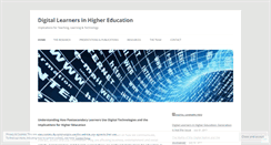 Desktop Screenshot of digitallearners.wordpress.com