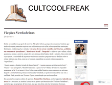Tablet Screenshot of cultcoolfreak.wordpress.com