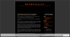 Desktop Screenshot of depressalin.wordpress.com