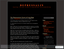 Tablet Screenshot of depressalin.wordpress.com