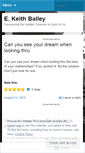 Mobile Screenshot of ekeithbailey.wordpress.com