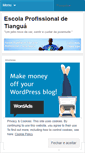 Mobile Screenshot of escolaprofissionalizantesvs.wordpress.com