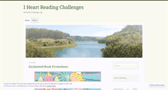 Desktop Screenshot of iheartreadingchallenges.wordpress.com