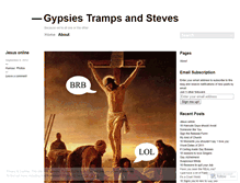 Tablet Screenshot of gypsiestrampsandsteves.wordpress.com