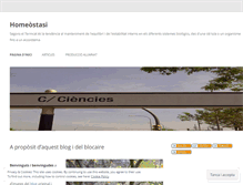 Tablet Screenshot of homeostasi.wordpress.com