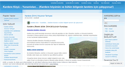 Desktop Screenshot of kardereliler.wordpress.com