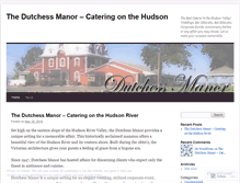 Tablet Screenshot of dutchessmanor.wordpress.com