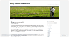 Desktop Screenshot of imobiliare.wordpress.com