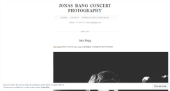 Desktop Screenshot of jonasbangconcert.wordpress.com