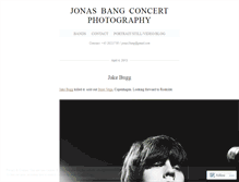 Tablet Screenshot of jonasbangconcert.wordpress.com